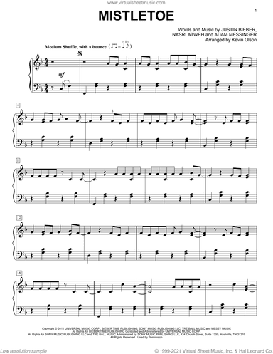 Mistletoe (arr. Kevin Olson)