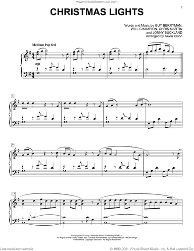 Christmas Lights (arr. Kevin Olson)