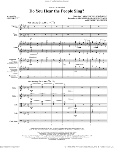 Do You Hear the People Sing? (from Les Miserables) (arr. John Leavitt)