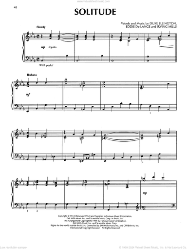 Solitude (arr. Bill Boyd)