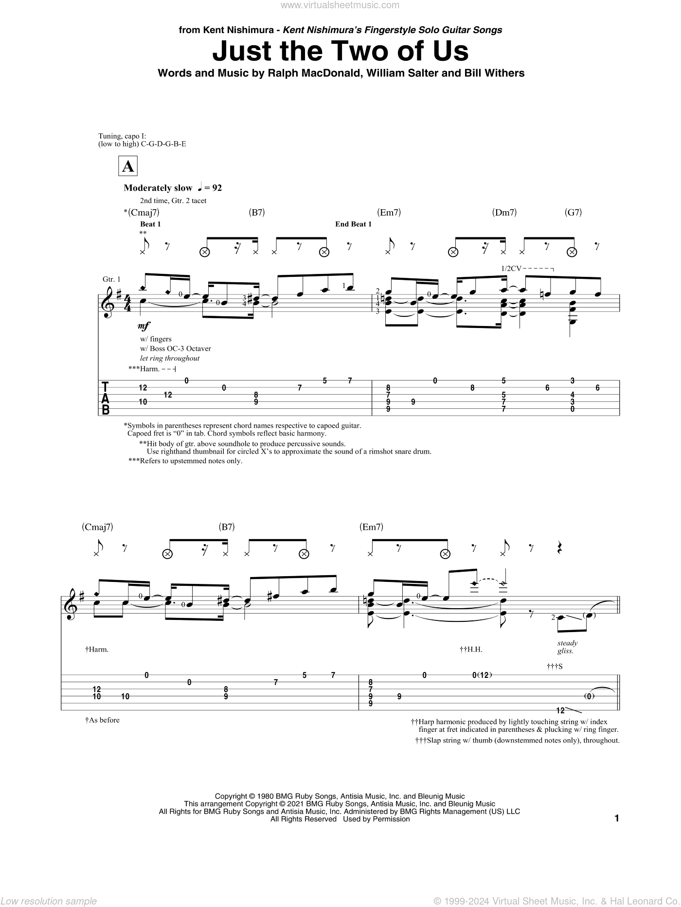 Just The Two Of Us (arr. Kent Nishimura)