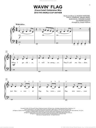 Wavin' Flag (Coca-Cola Celebration Mix) (2010 FIFA World Cup Anthem) (arr. Joseph Hoffman)