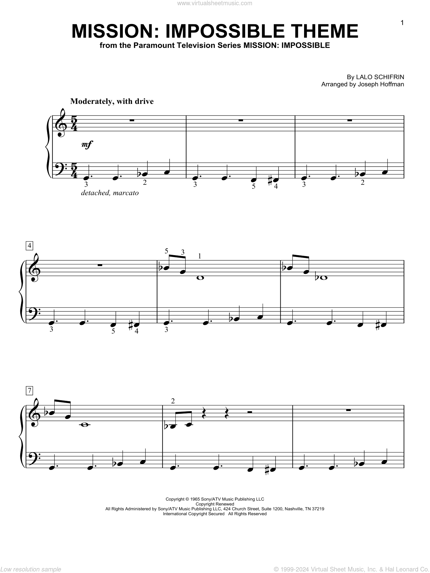 Mission: Impossible Theme (arr. Joseph Hoffman)