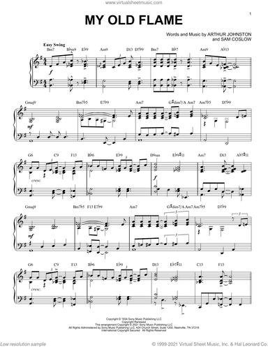 My Old Flame [Jazz version] (arr. Brent Edstrom)