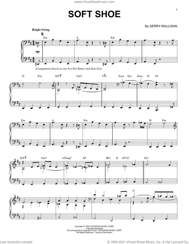 Soft Shoe [Jazz version] (arr. Brent Edstrom)