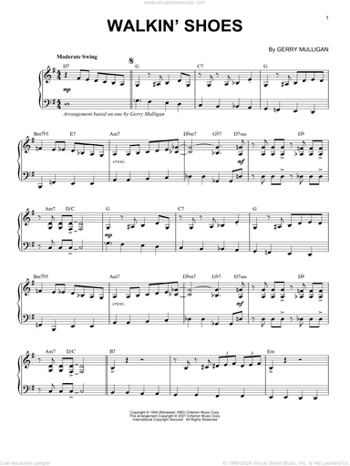 Walkin' Shoes [Jazz version] (arr. Brent Edstrom)