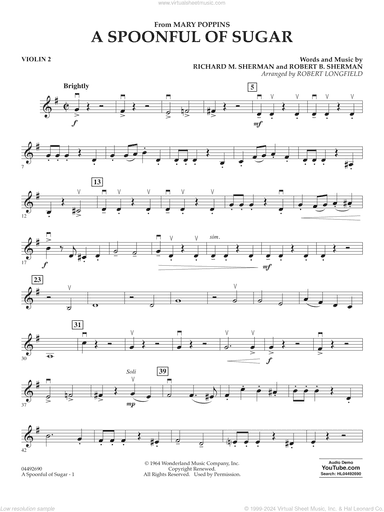 A Spoonful of Sugar (arr. Robert Longfield)