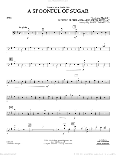 A Spoonful of Sugar (arr. Robert Longfield)
