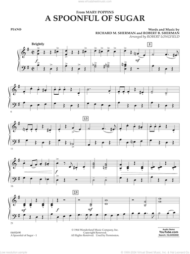 A Spoonful of Sugar (arr. Robert Longfield)