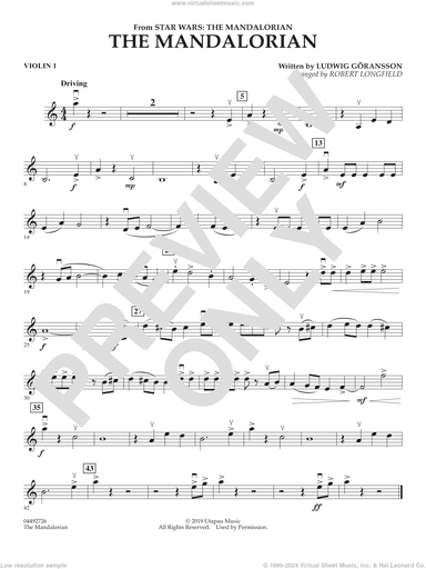The Mandalorian (from Star Wars: The Mandalorian) (arr. Longfield)
