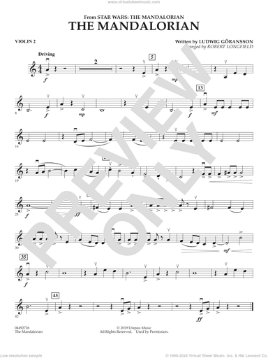 The Mandalorian (from Star Wars: The Mandalorian) (arr. Longfield)