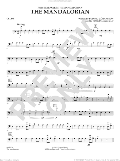 The Mandalorian (from Star Wars: The Mandalorian) (arr. Longfield)