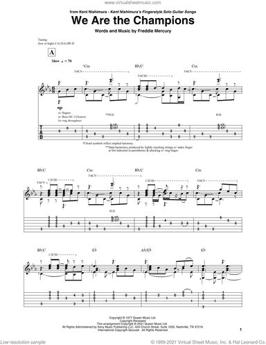 We Are The Champions (arr. Kent Nishimura)