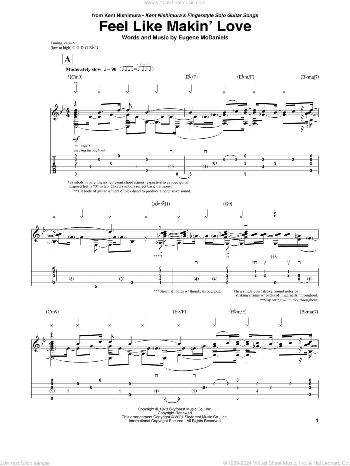 Feel Like Makin' Love (arr. Kent Nishimura)