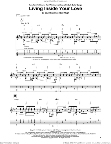 Living Inside Your Love (arr. Kent Nishimura)