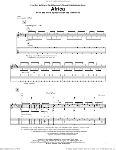 Africa (arr. Kent Nishimura)