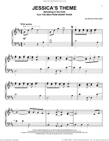 Jessica's Theme (Breaking In The Colt)