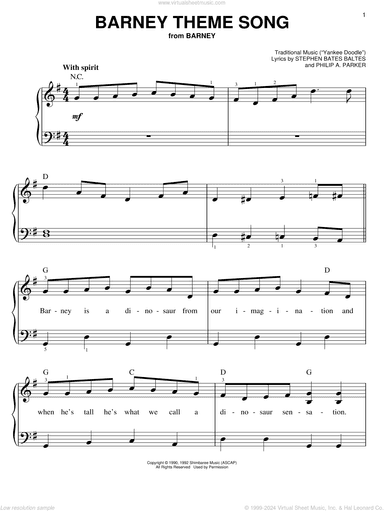 Barney Theme Song (from Barney)