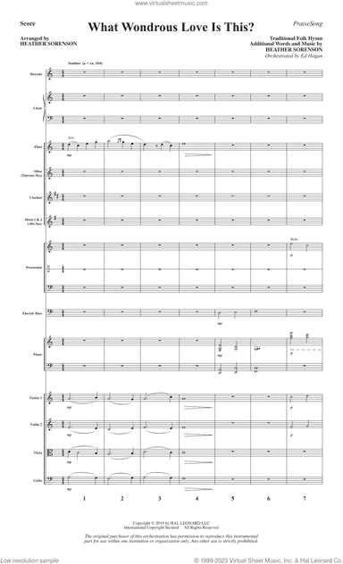 What Wondrous Love Is This? (arr. Heather Sorenson)