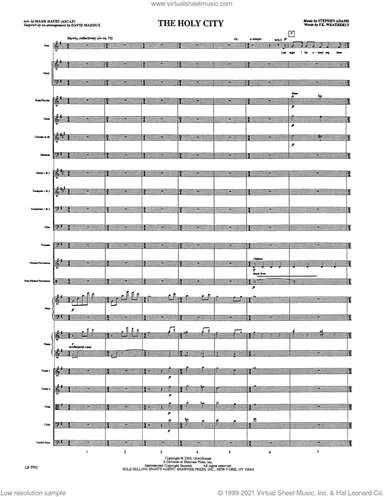 The Holy City (arr. Mark Hayes) (COMPLETE)