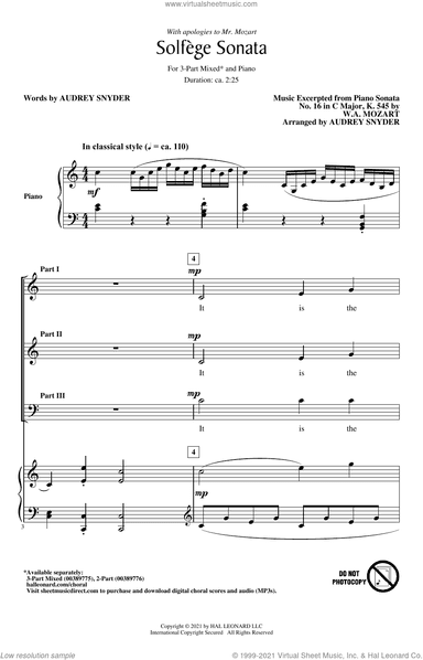 Solfege Sonata