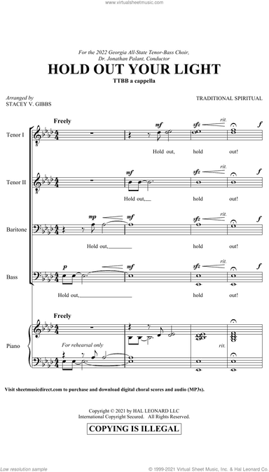 Hold Out Your Light (arr. Stacey V. Gibbs)