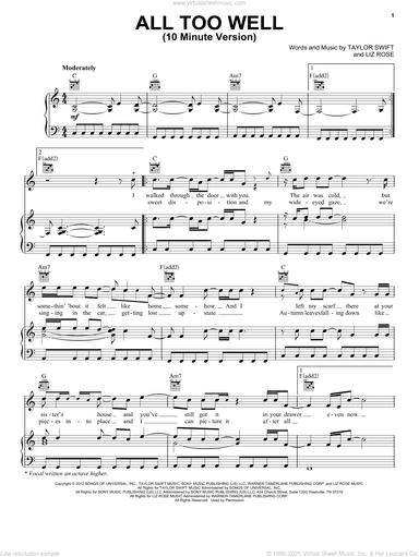 All Too Well (10 Minute Version) (Taylor's Version) (From The Vault)