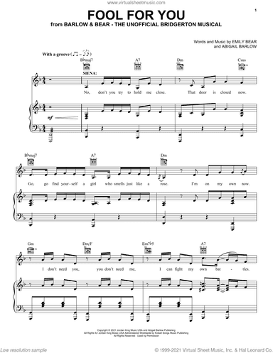 Fool For You (from The Unofficial Bridgerton Musical)