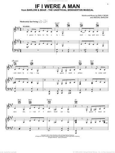 If I Were A Man (from The Unofficial Bridgerton Musical)