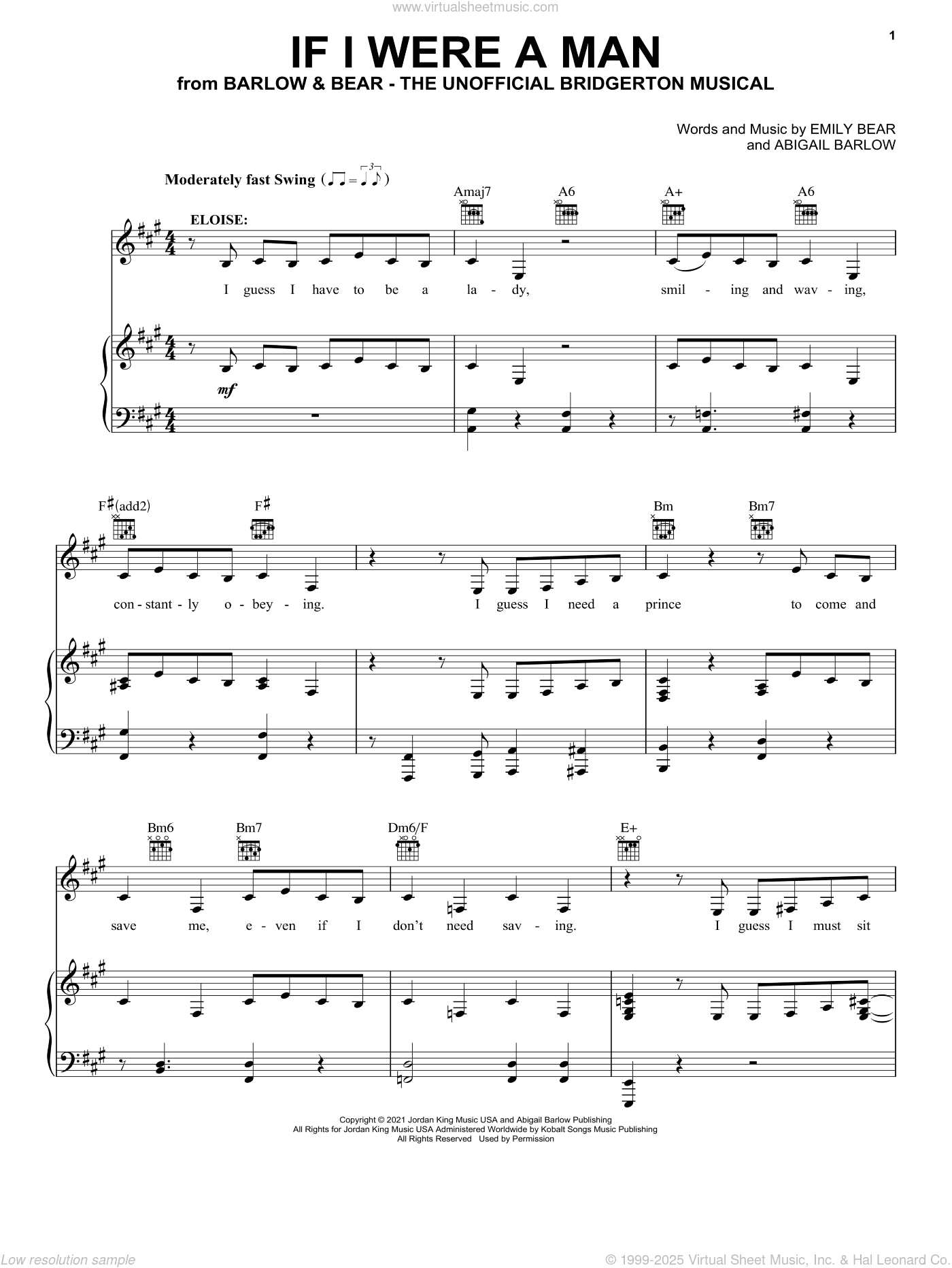 If I Were A Man (from The Unofficial Bridgerton Musical)