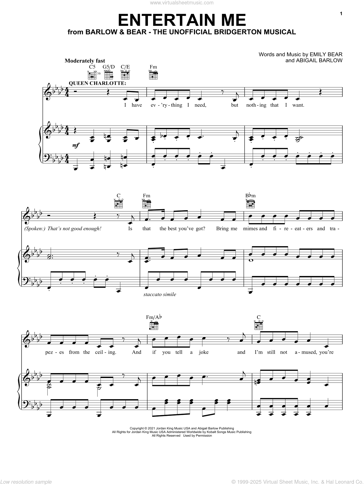 Entertain Me (from The Unofficial Bridgerton Musical)
