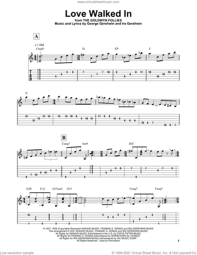 Love Walked In (arr. Matt Otten)