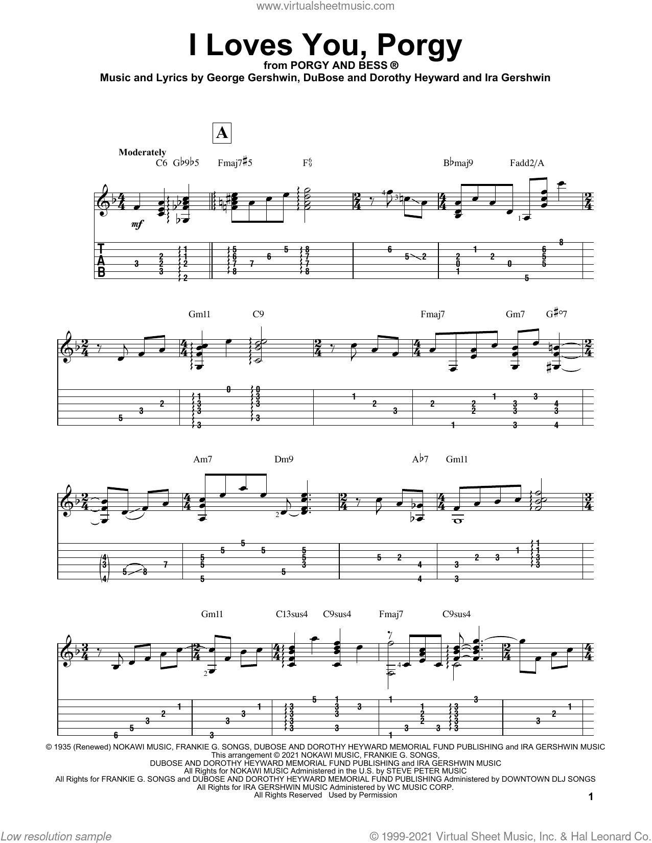 I Loves You, Porgy (arr. Matt Otten)