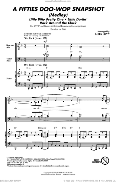 A Fifties Doo-Wop Snapshot (Medley)