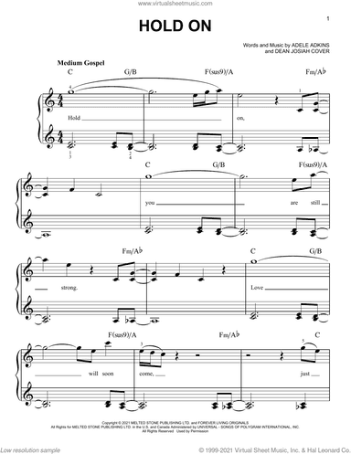 Hold On, (easy)