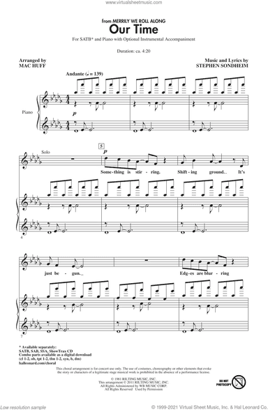 Our Time (from Merrily We Roll Along) (arr. Mac Huff)