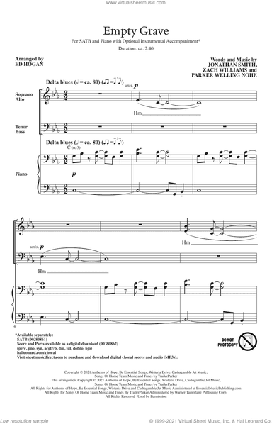 Empty Grave (arr. Ed Hogan)
