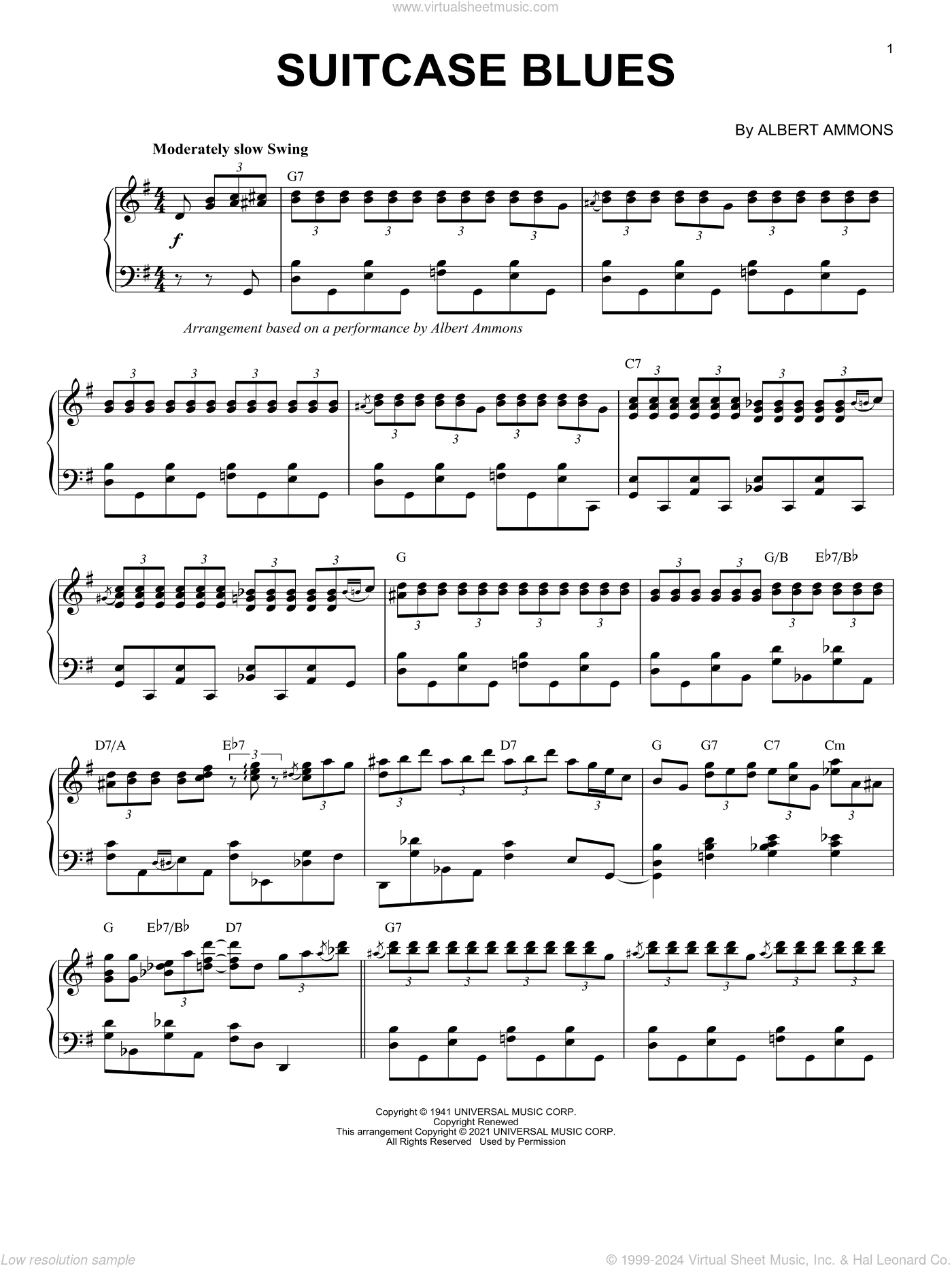 Suitcase Blues (arr. Brent Edstrom)