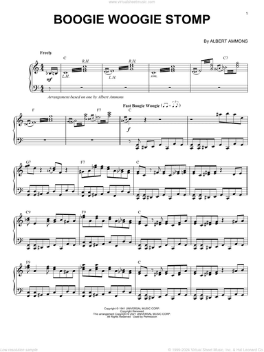 Boogie Woogie Stomp (arr. Brent Edstrom)