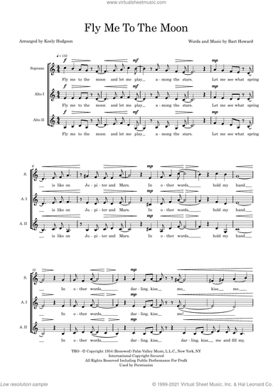 Fly Me To The Moon (arr. Keely Hodgson)
