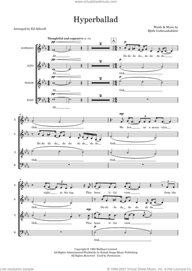 Hyperballad (arr. Ed Aldcroft)