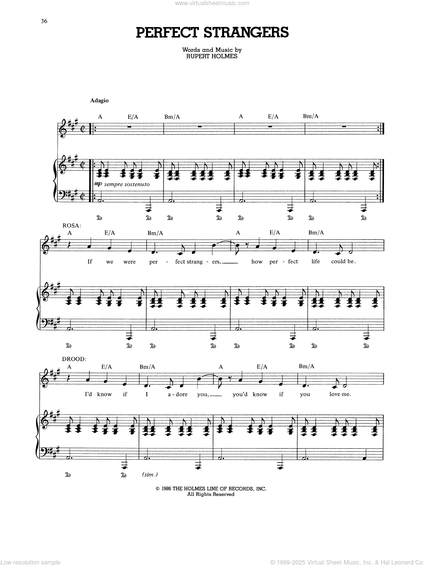 Perfect Strangers (from The Mystery Of Edwin Drood)