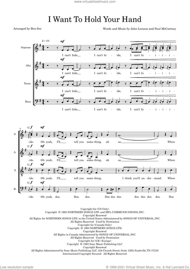 I Want To Hold Your Hand (arr. Ben See)