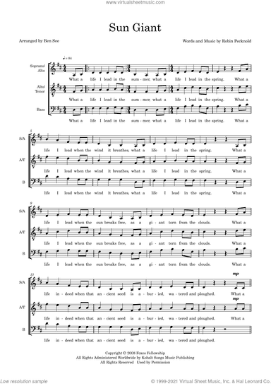 Sun Giant (arr. Ben See)