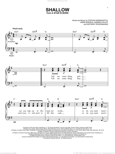 Shallow (from A Star Is Born)