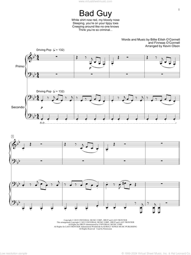 bad guy (arr. Kevin Olson)