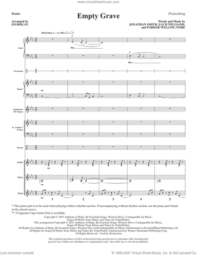 Empty Grave (arr. Ed Hogan) (COMPLETE)