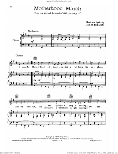 Motherhood March (from Hello, Dolly!)