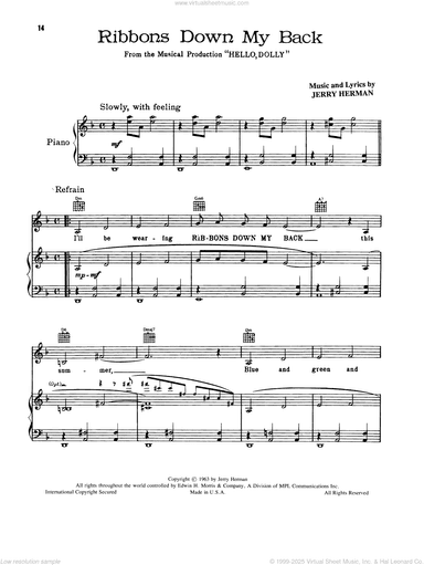 Ribbons Down My Back (from Hello, Dolly!)