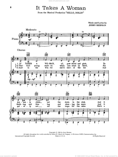 It Takes A Woman (from Hello, Dolly!)